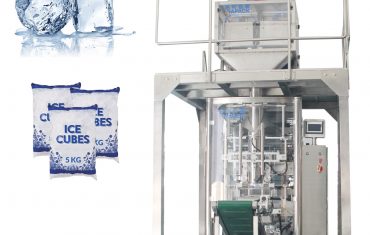 دستگاه بسته بندی اتوماتیک توزین یخ 5 کیلوگرمی