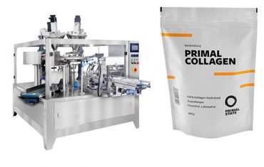 دستگاه بسته بندی پودر اتوماتیک کیسه دوی زیپ دار