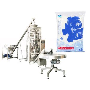 فرم عمودی را پر کنید دستگاه مهر و موم با جام حجمی برای نمک