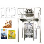 دستگاه بسته بندی آب بندی پرکننده کیسه های عمودی اتوماتیک برای غذای حیوانات خانگی