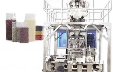 دستگاه بسته بندی پرکننده کیسه خلاء نوع آجر اتوماتیک برای غلات