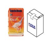 کیسه کف صاف با برچسب بالایی برای غلات